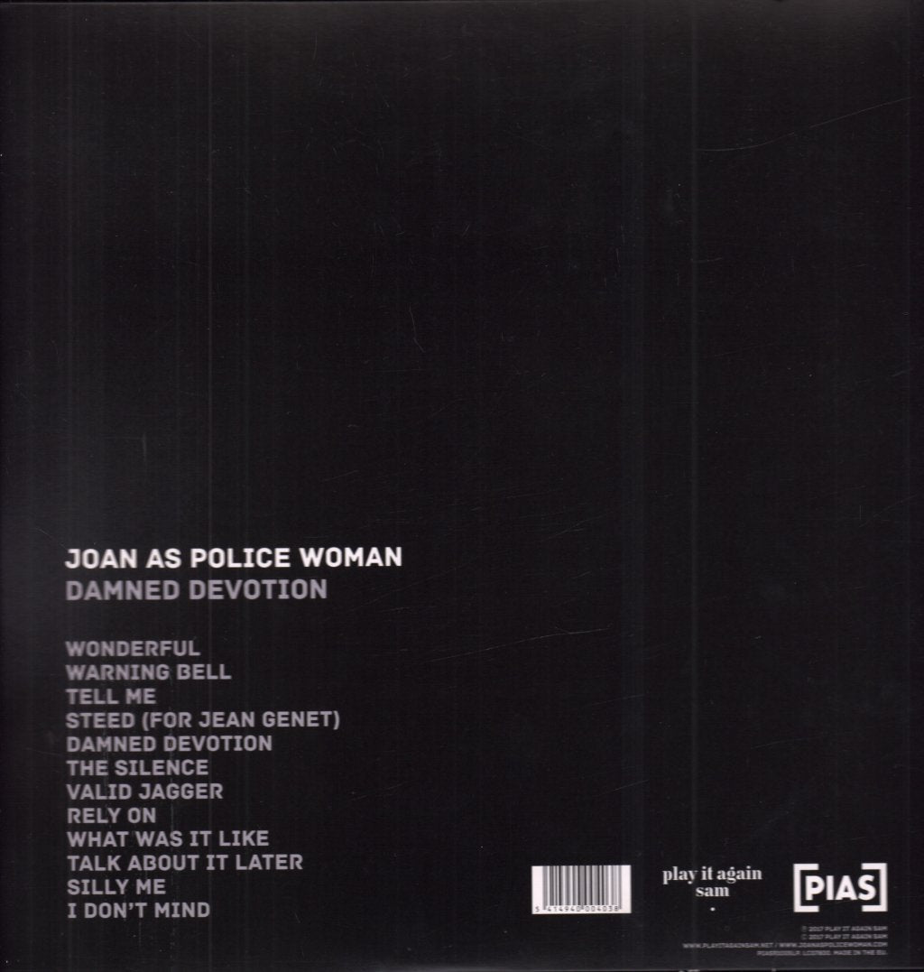 Joan As Police Woman - Damned Devotion - Lp