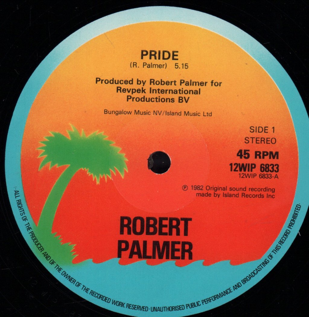 Robert Palmer - Pride - 12 Inch