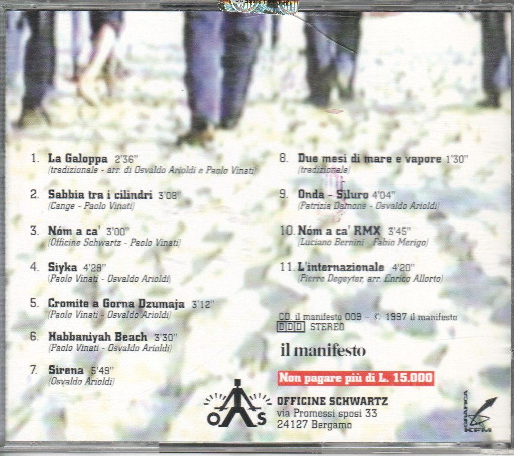 Officine Schwartz - Linternazionale Cantieri - Cd
