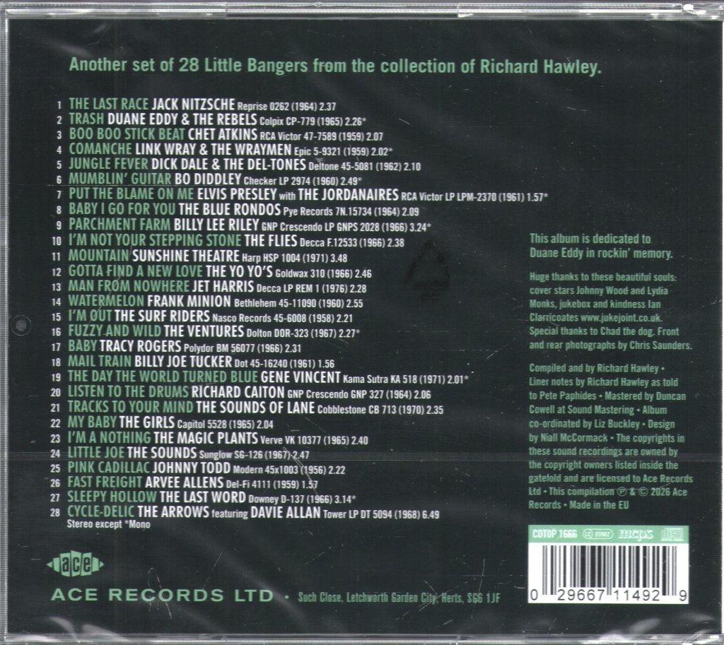 Various Artists - Little Bangers From Richard Hawley's Jukebox: Volume 2 - Cd