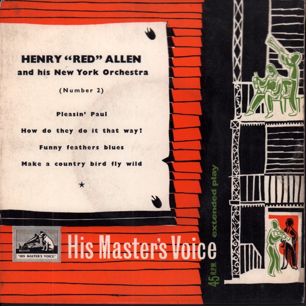 henry red allen and his new york orchestra - Number 2 - 7 Inch