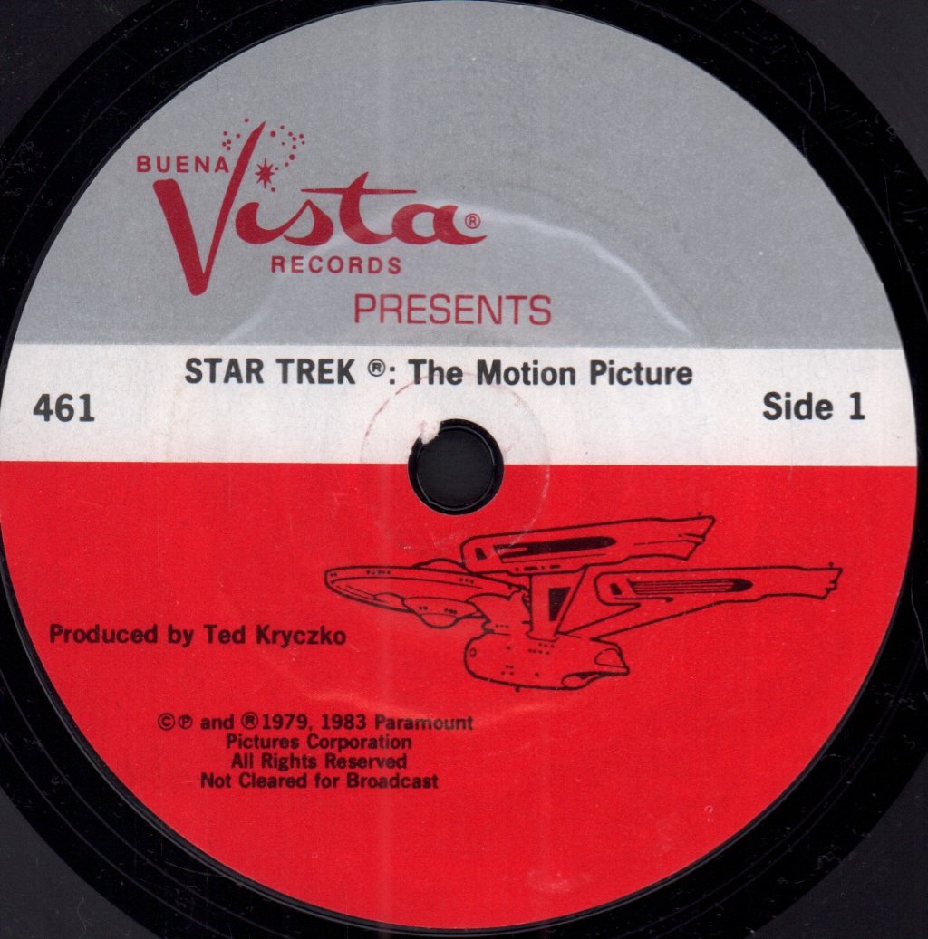 Chuck Riley - Star Trek The Motion Picture - 7 Inch