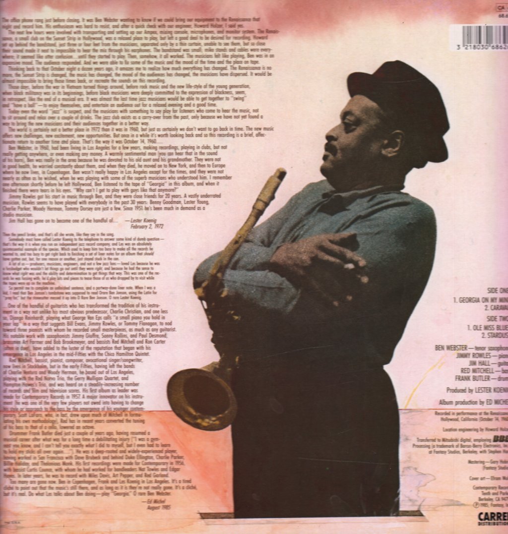 Ben Webster - At The Renaissance - Lp