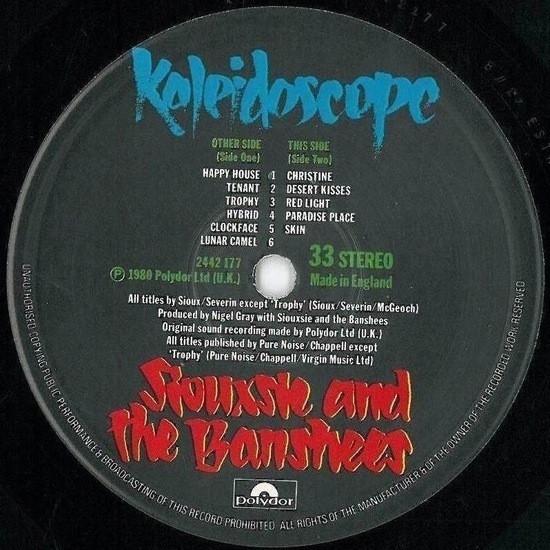 Siouxsie & The Banshees - Kaleidoscope - Lp