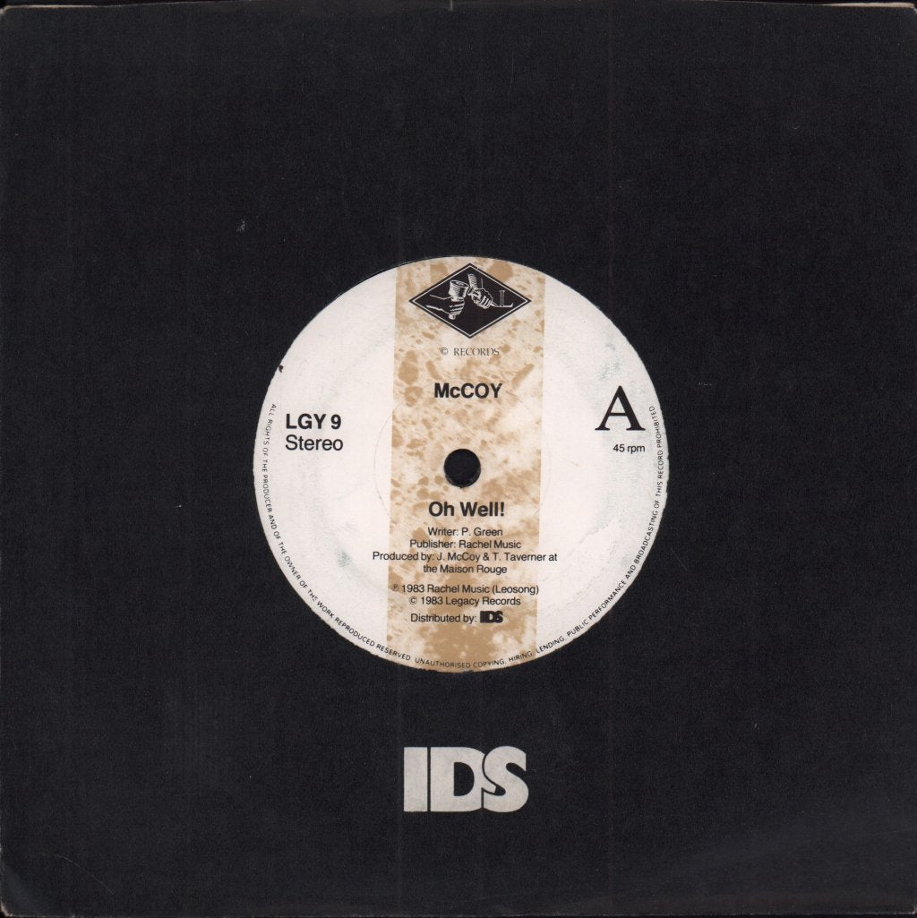 McCoy - Oh Well - 7 Inch