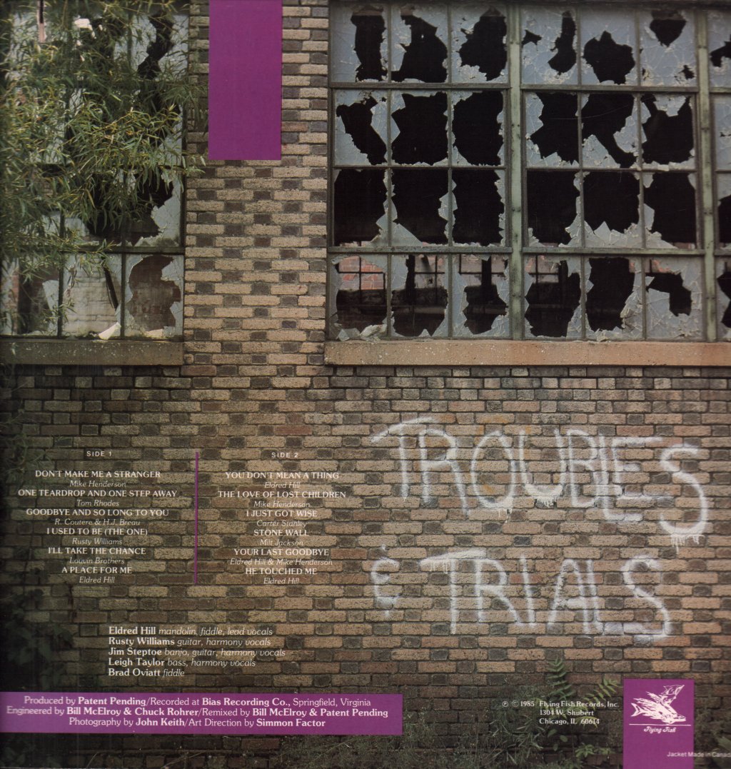 Patent Pending - Troubles And Trials - Lp