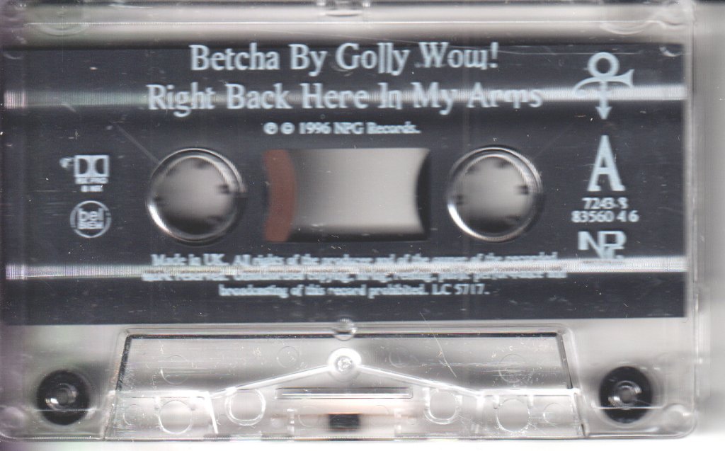 Prince - Betcha By Golly - Cassette