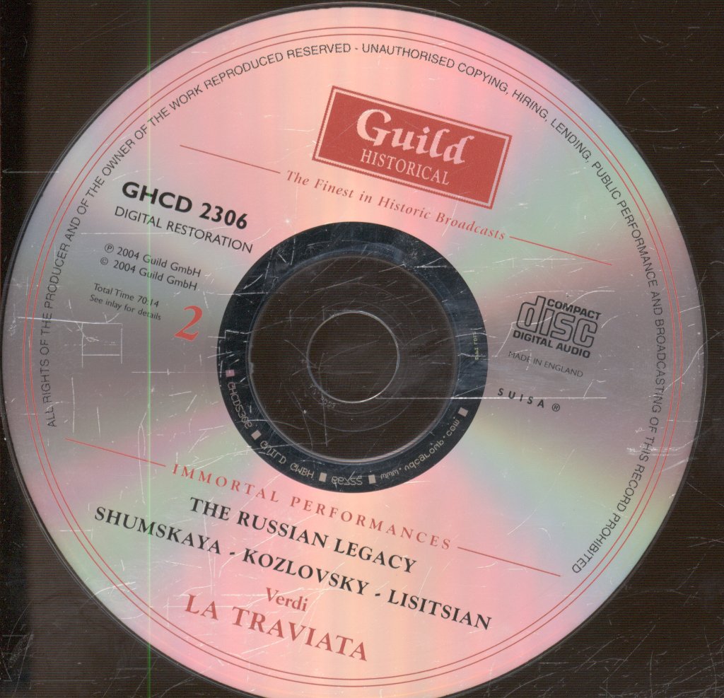 USSR State Symphony Orchestra, Alexander Ivanovich Orlov - Verdi - La Traviata - Double Cd