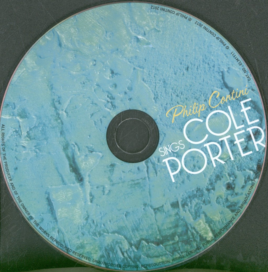 Philip Contini - Sings Cole Porter - Cd