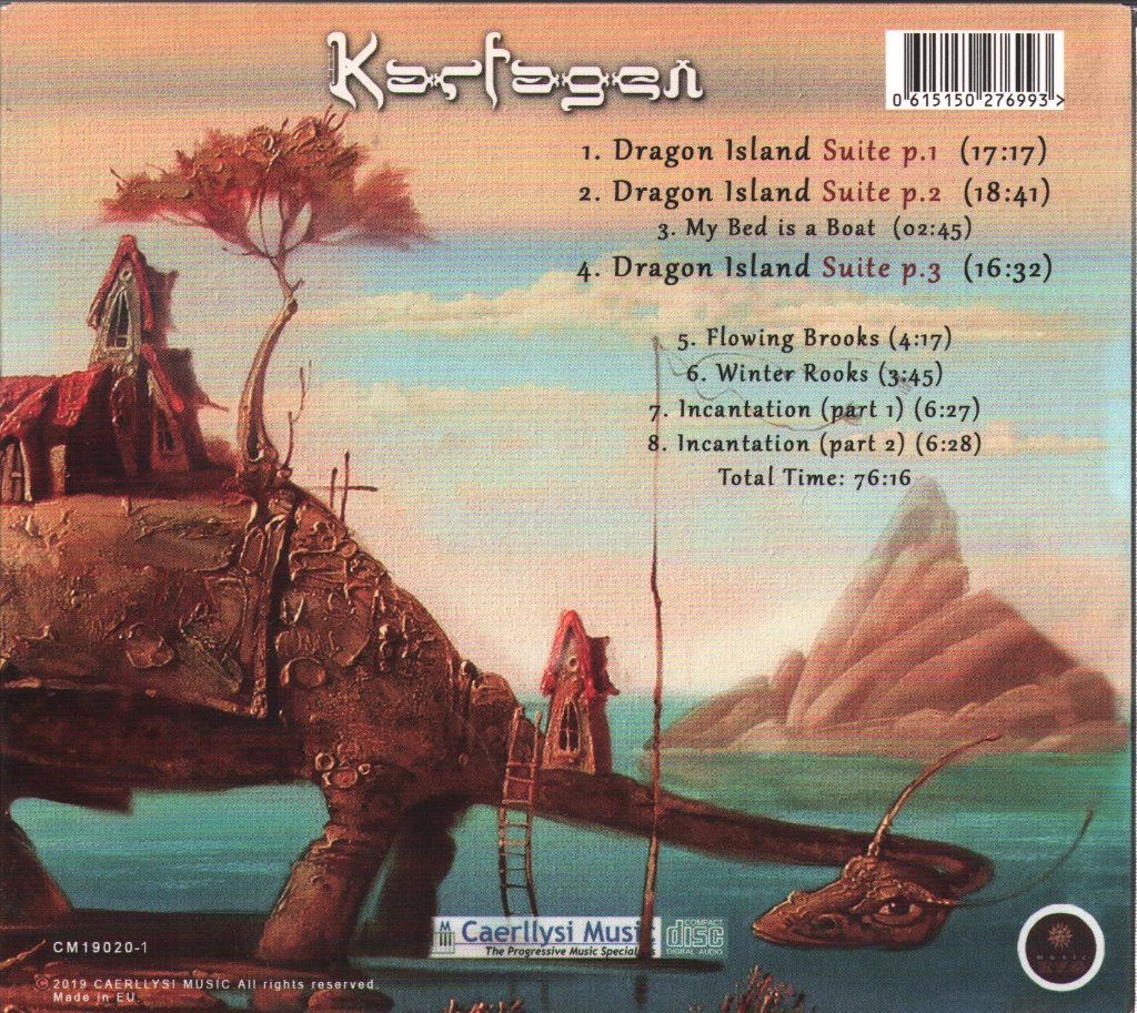 Karfagen - Echoes From Within Dragon Island - Cd