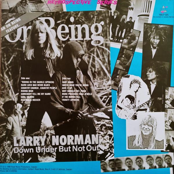 Larry Norman - Down Under But Not Out - Lp