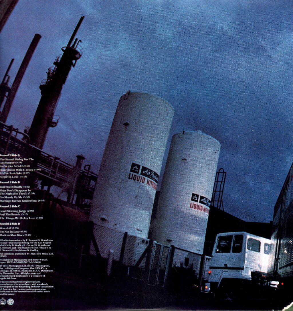 10cc - Live And Let Live - Double Lp