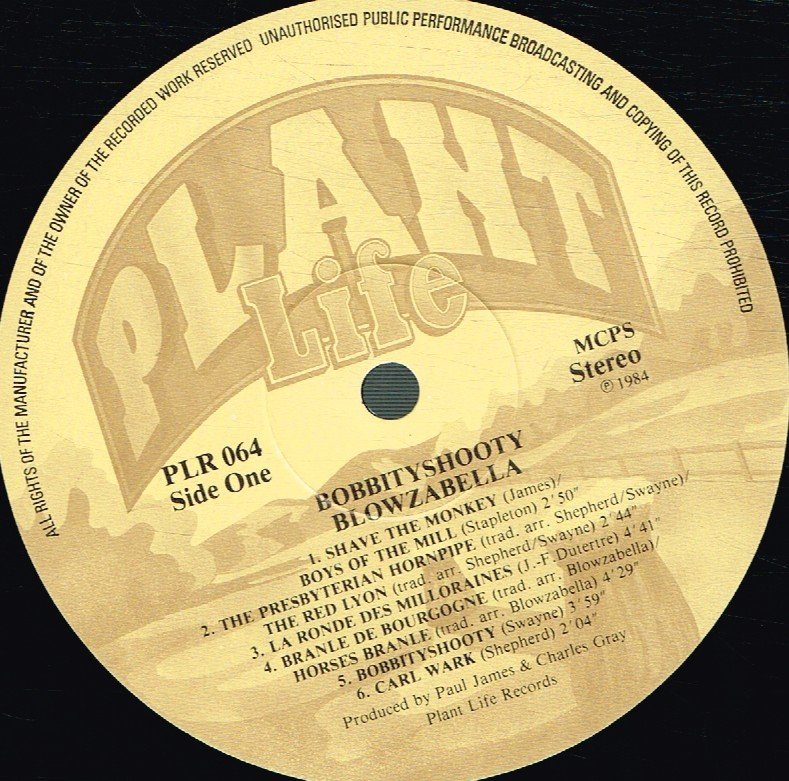 Blowzabella - Bobbityshooty - Lp