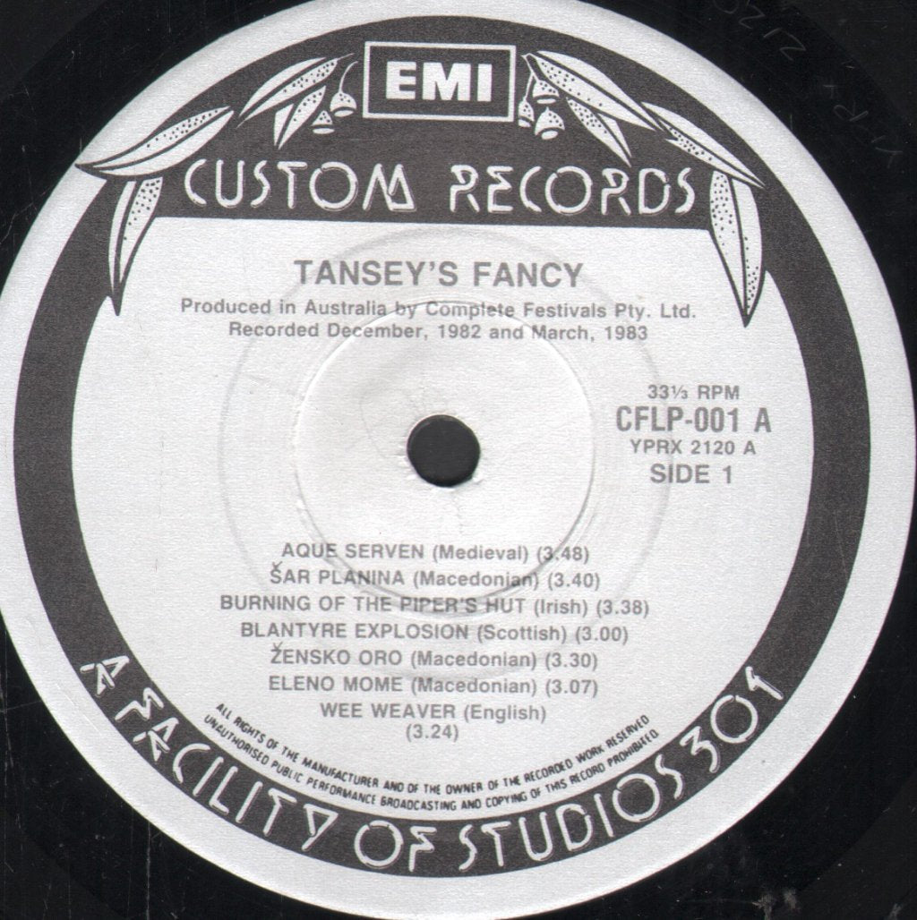 Tansey's Fancy - Tansey's Fancy - Lp
