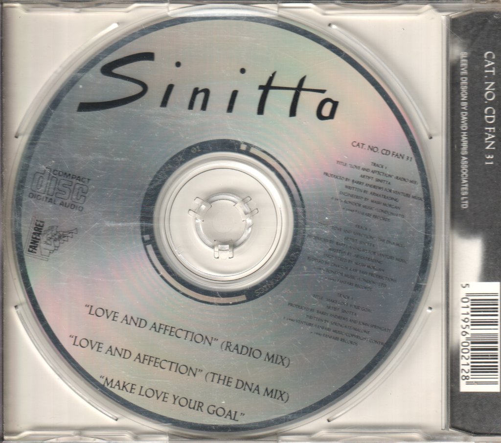Sinitta - Love And Affection - Cd