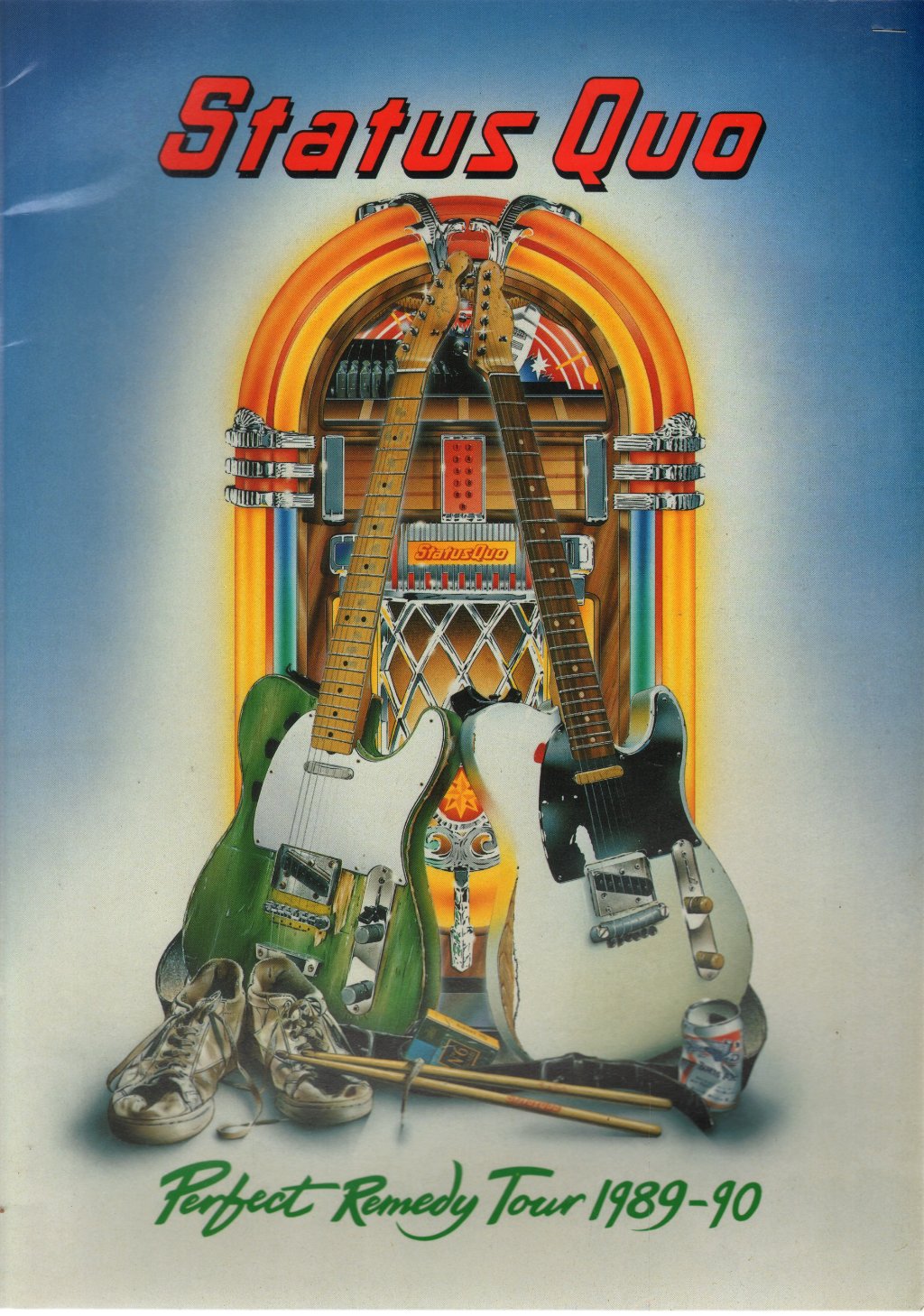 Status Quo - Perfect Remedy Tour 1989-90 - Tour Programme