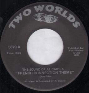Sound Of Al Caiola - French Connection Theme - 7 Inch
