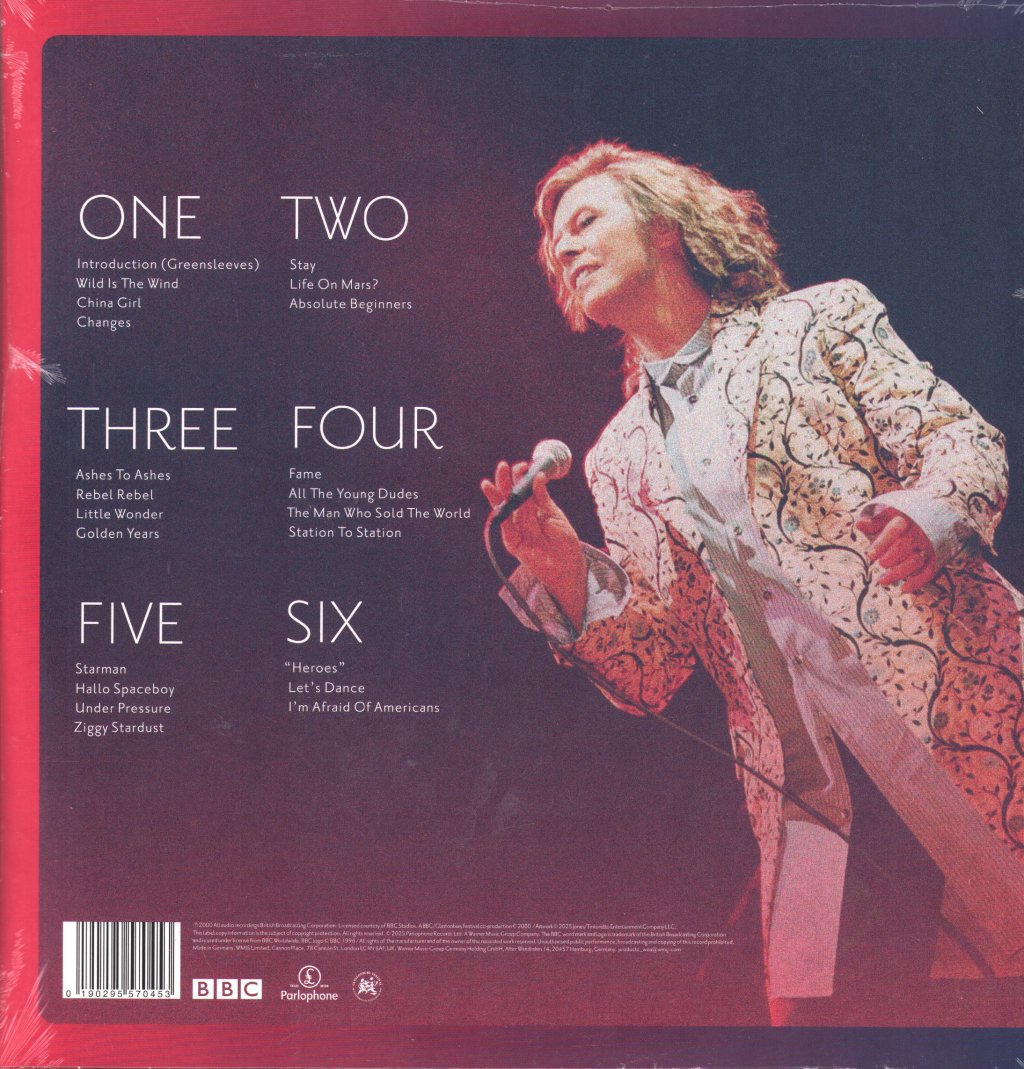 David Bowie - Glastonbury 2000 - Triple Lp