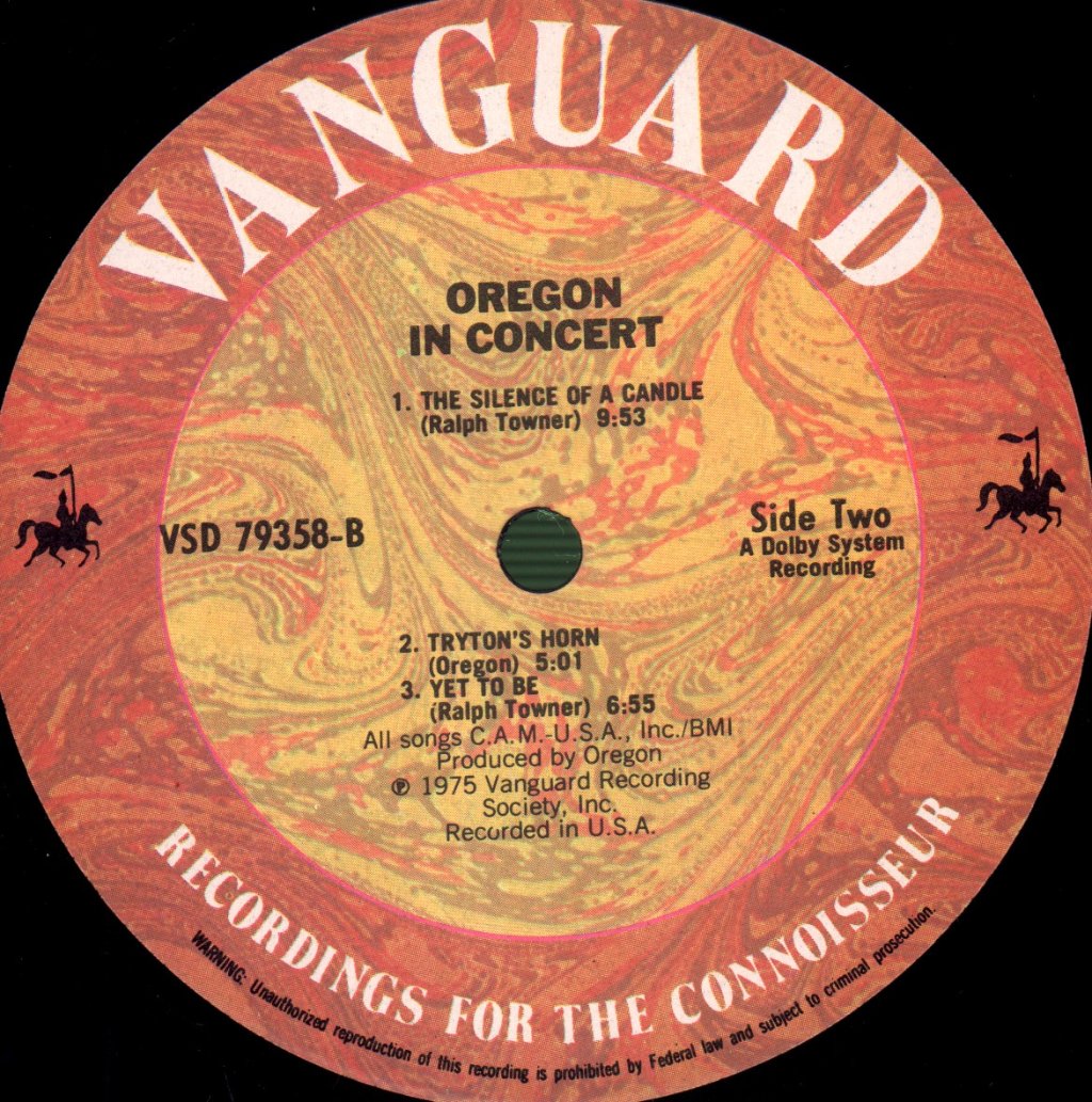Oregon - In Concert - Lp