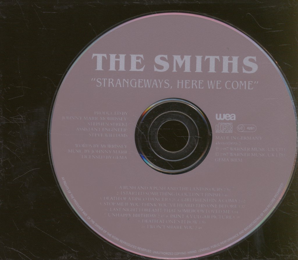 Smiths - Strangeways, Here We Come - Cd
