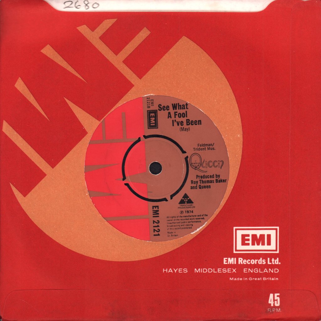 Queen - Seven Seas Of Rhye - 7 Inch