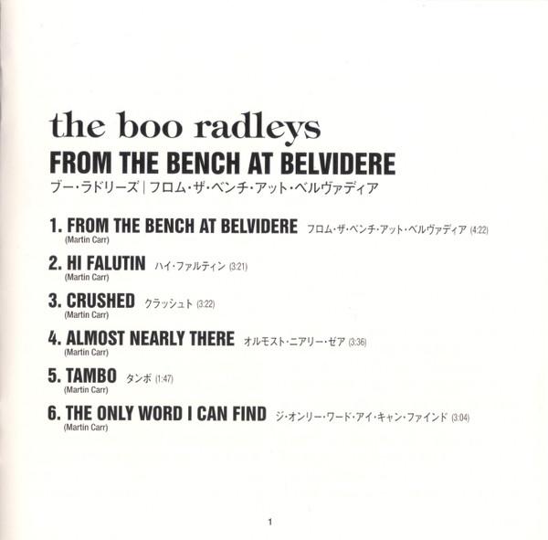 Boo Radleys - From The Bench At Belvidere - Cd