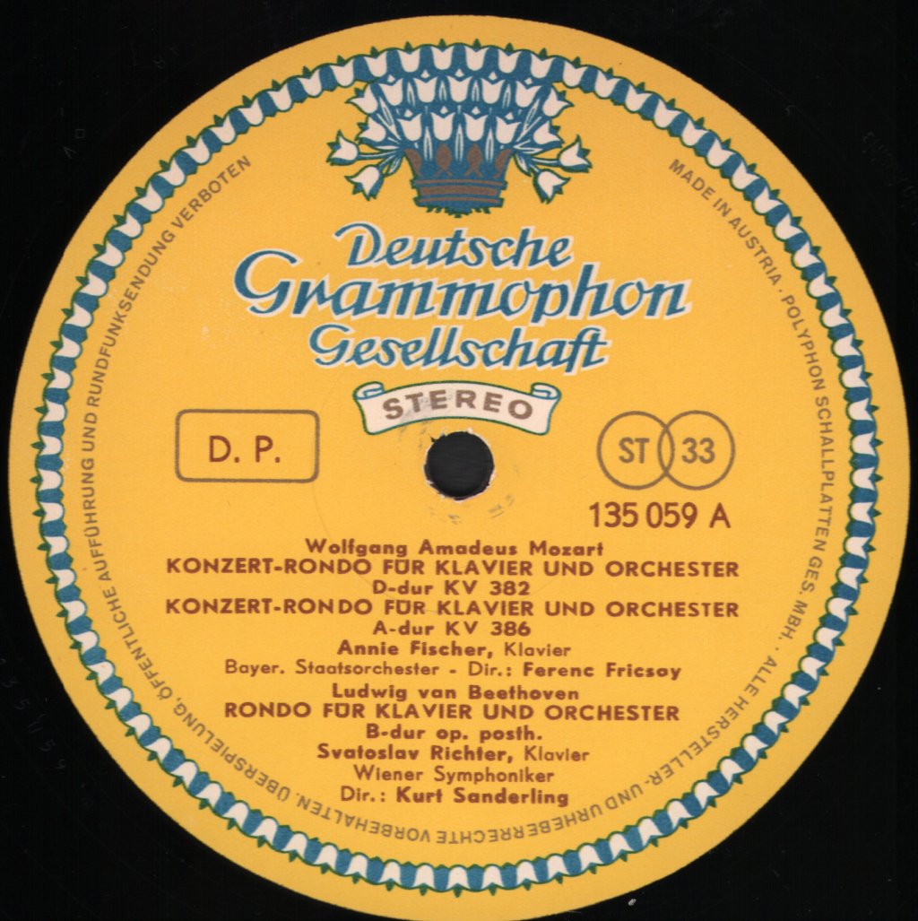 Various Artists - From The Concert Hall - Lp