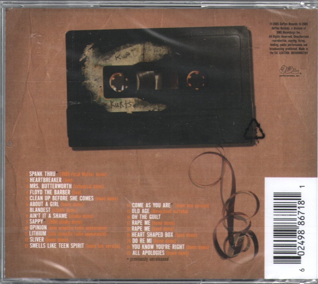 Nirvana - Sliver: the Best of the Box - Cd