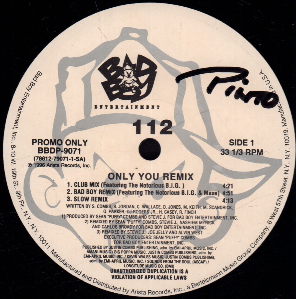 112 - Only You (Remix) - 12 Inch