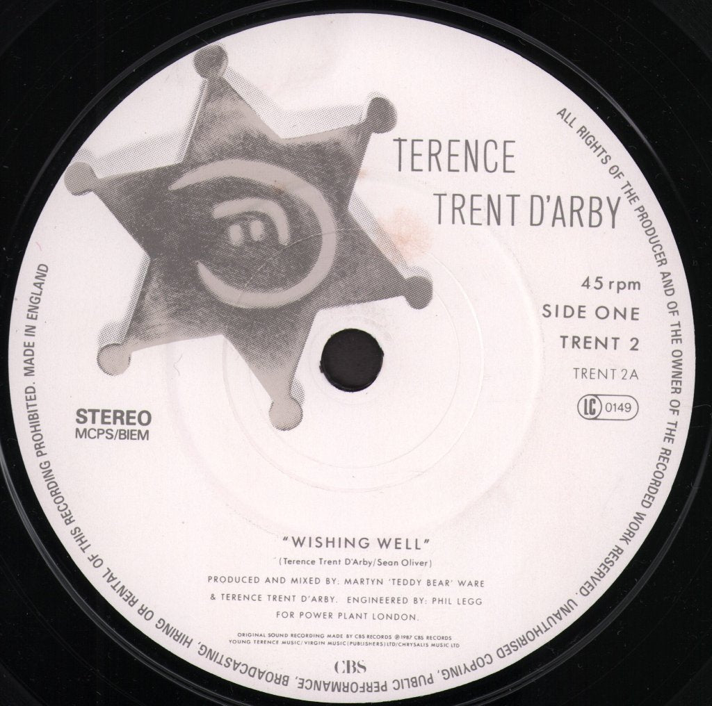 Terence Trent D'Arby - Wishing Well - 7 Inch