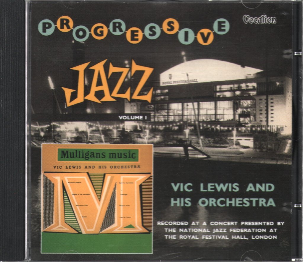 Vic Lewis And His Orchestra - Mulligan's Music And Progressive Jazz - Cd