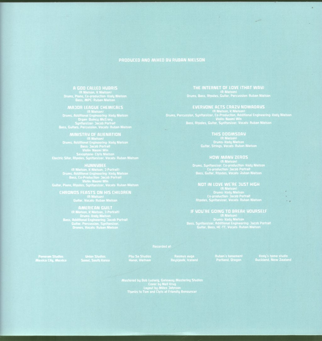 Unknown Mortal Orchestra - Sex & Food - Lp