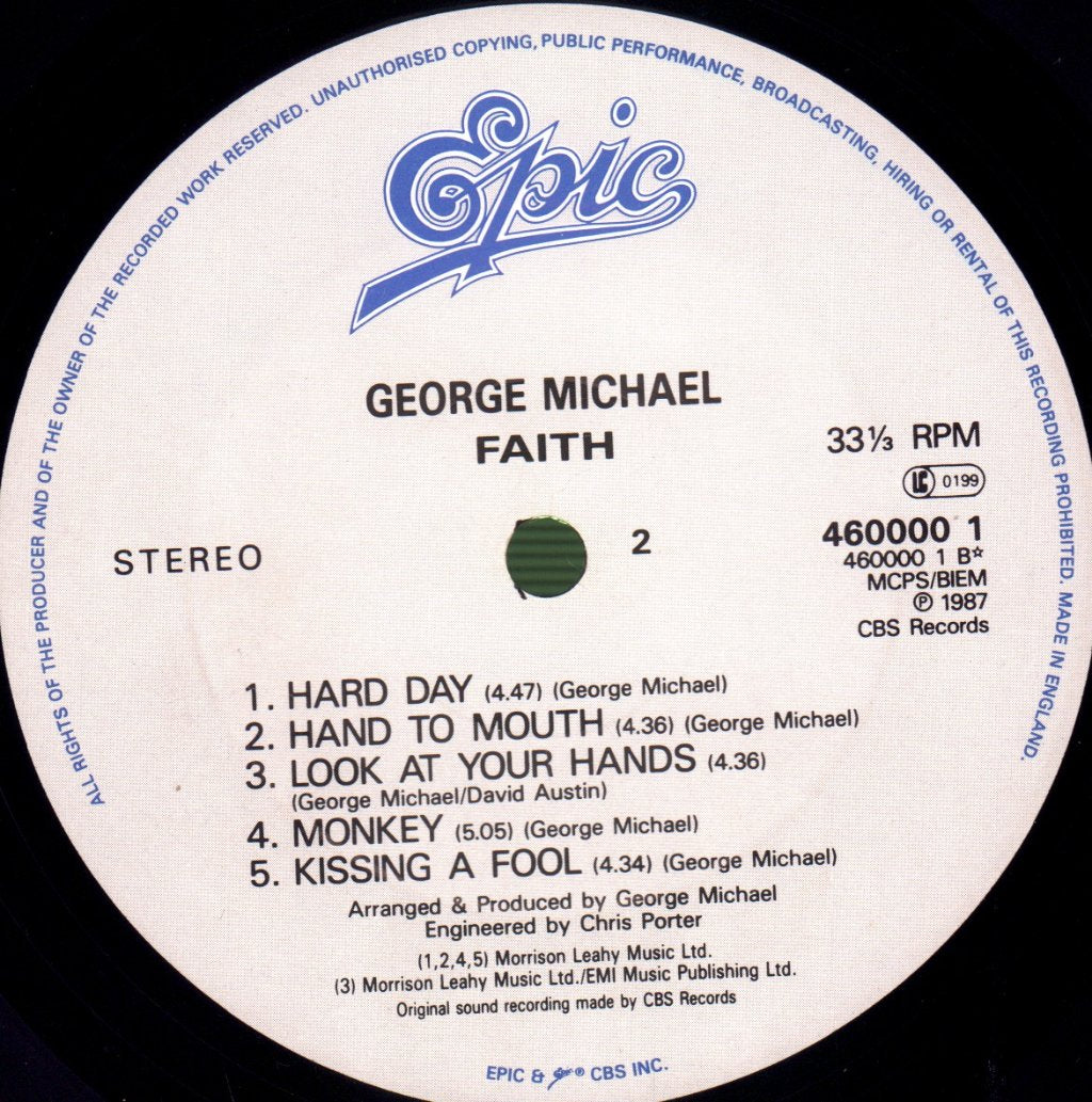 George Michael - Faith - Lp