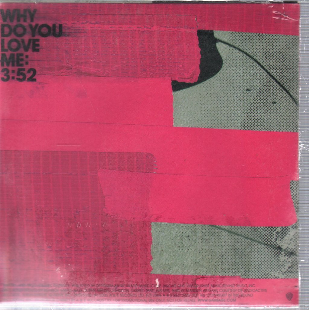 Garbage - Why Do You Love Me - Cd