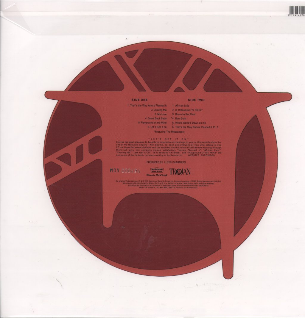 Ken Boothe - Let's Get It On (50th Anniversary Edition) - Lp