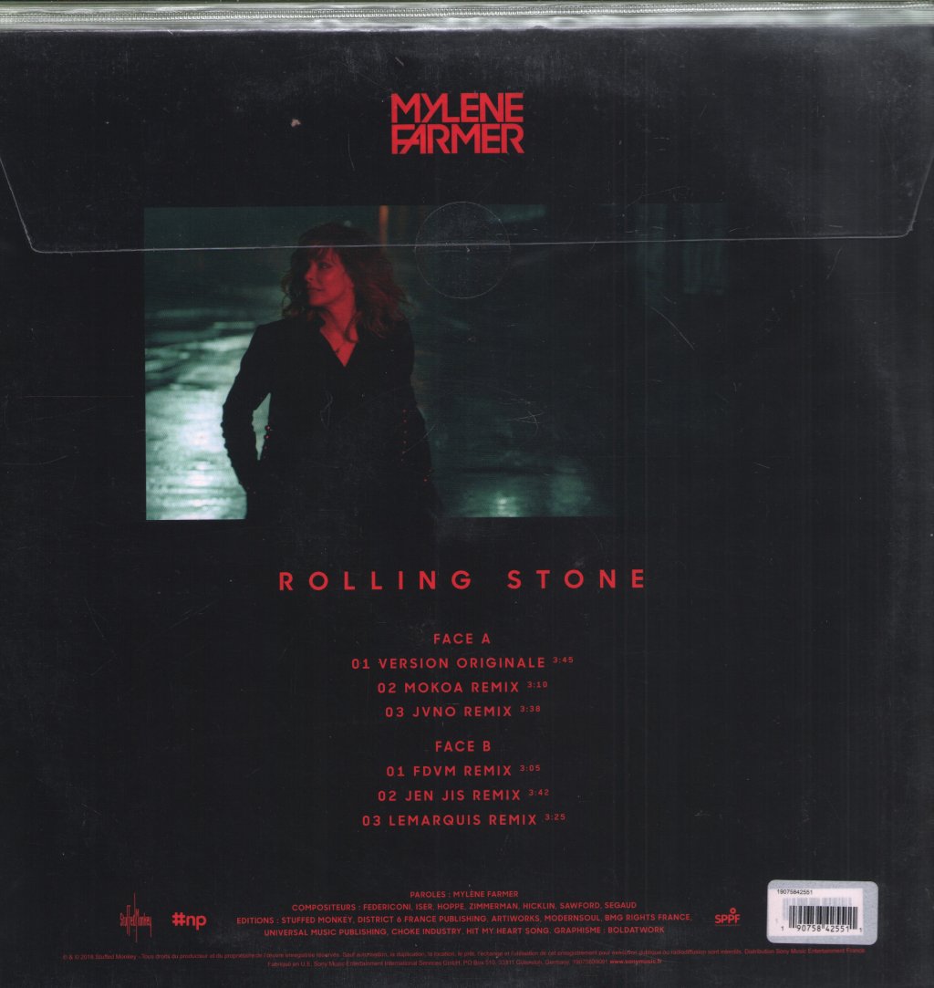 Mylène Farmer - Rolling Stone - 12 Inch