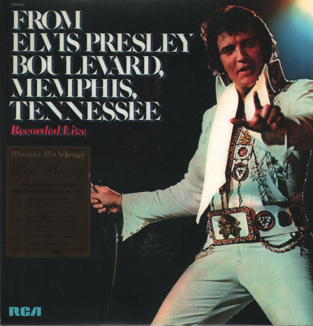 Elvis Presley - From Elvis Presley Boulevard, Memphis, Tennessee - Lp