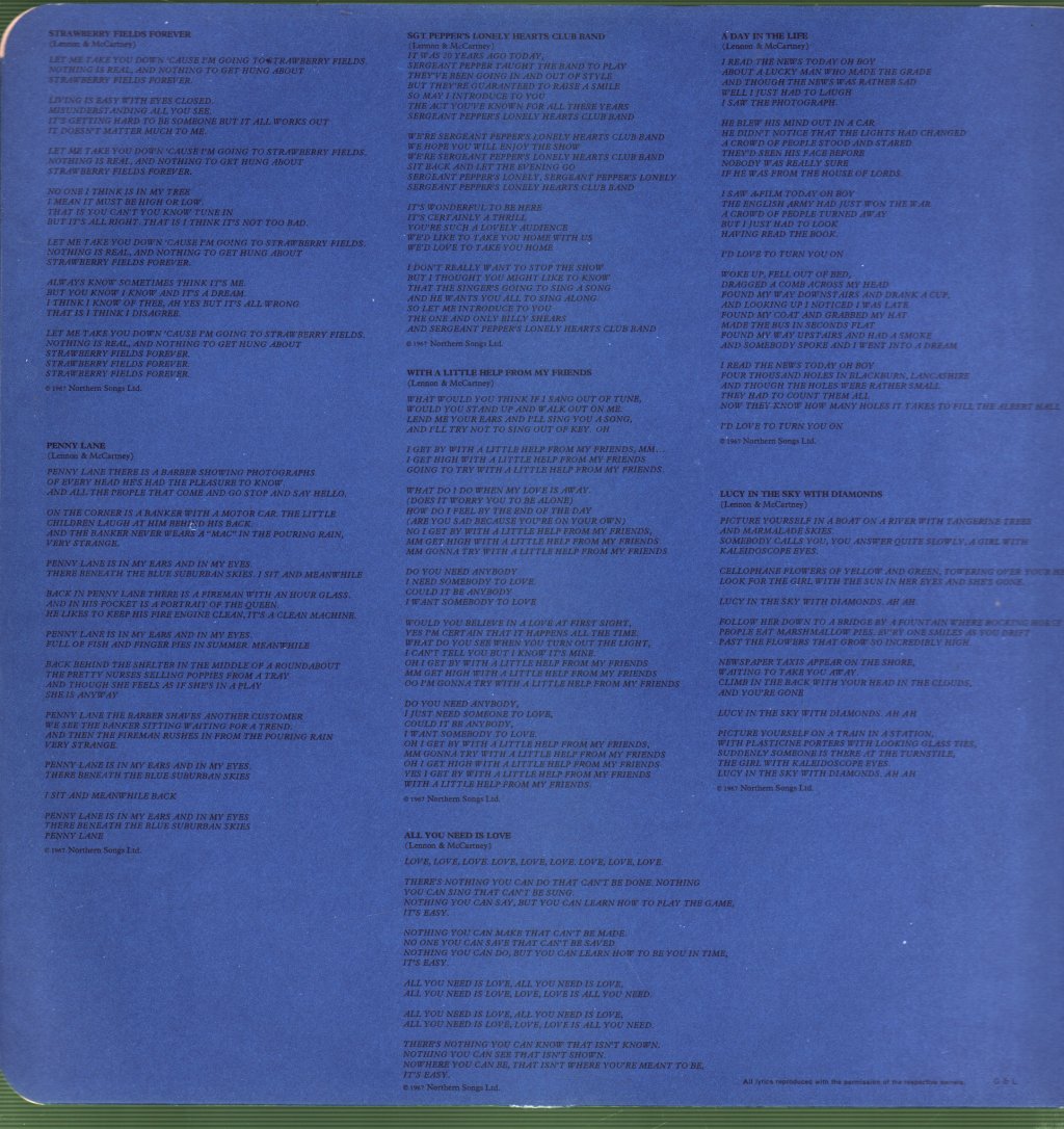 Beatles - 1967-1970 - Double Lp