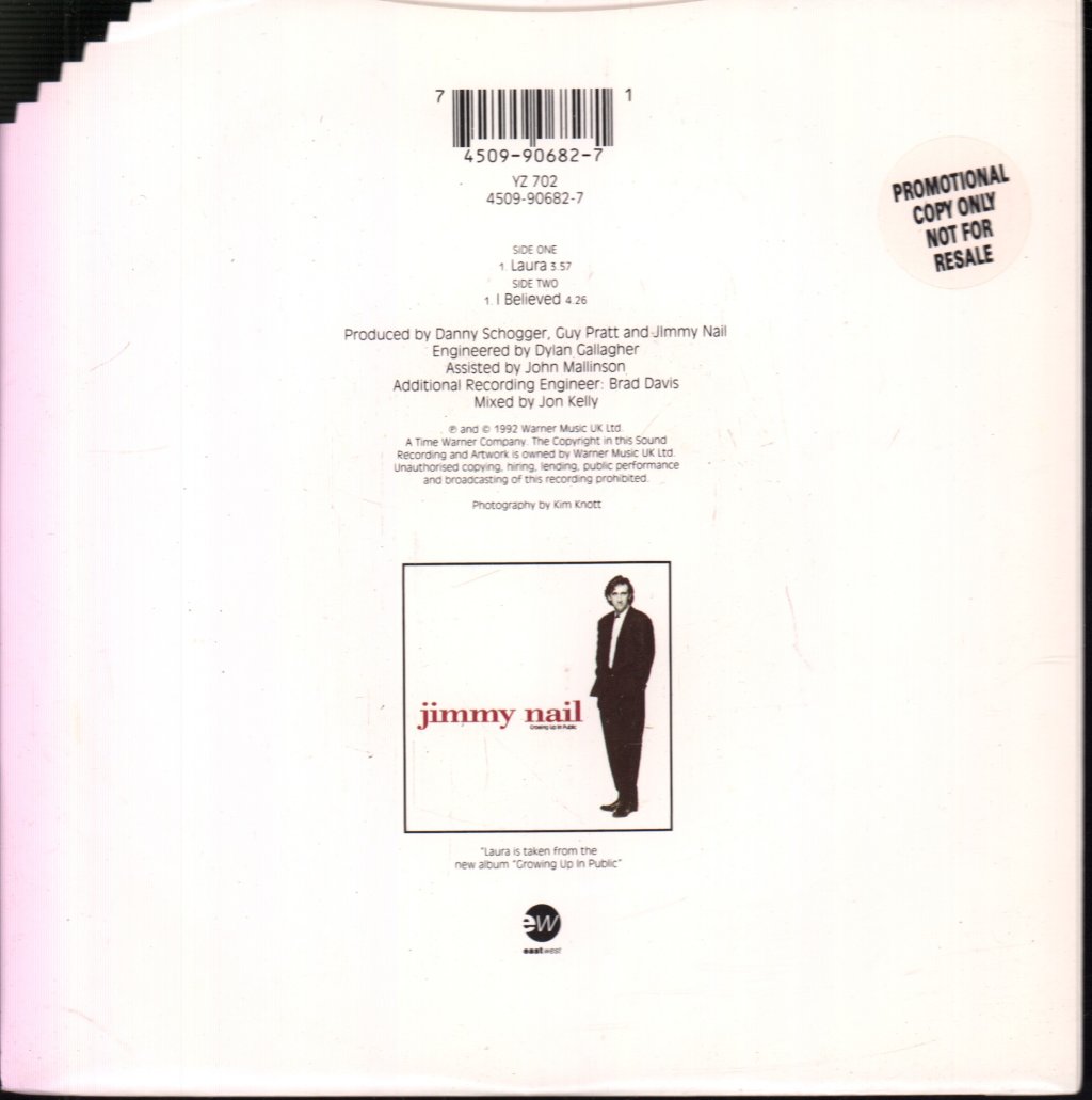 Jimmy Nail - Laura - 7 Inch