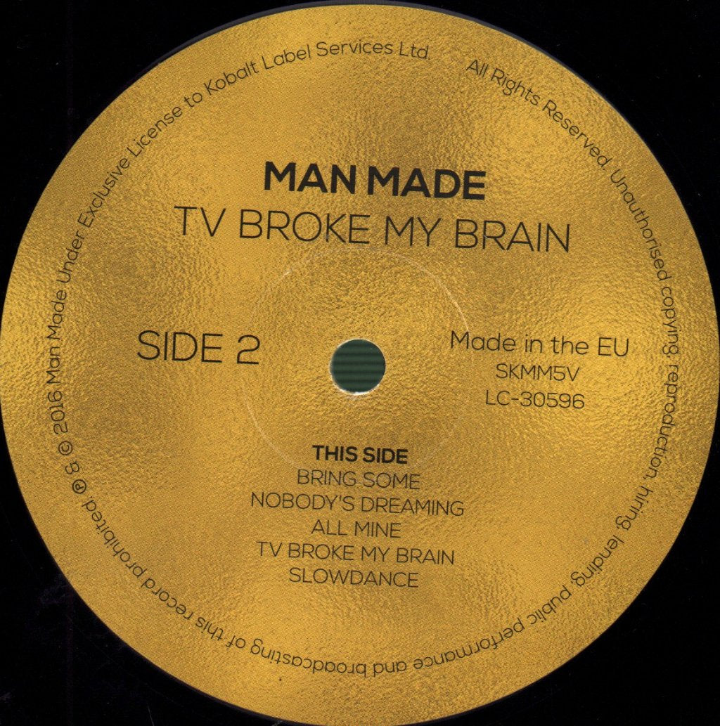 Man Made - TV Broke My Brain - Lp