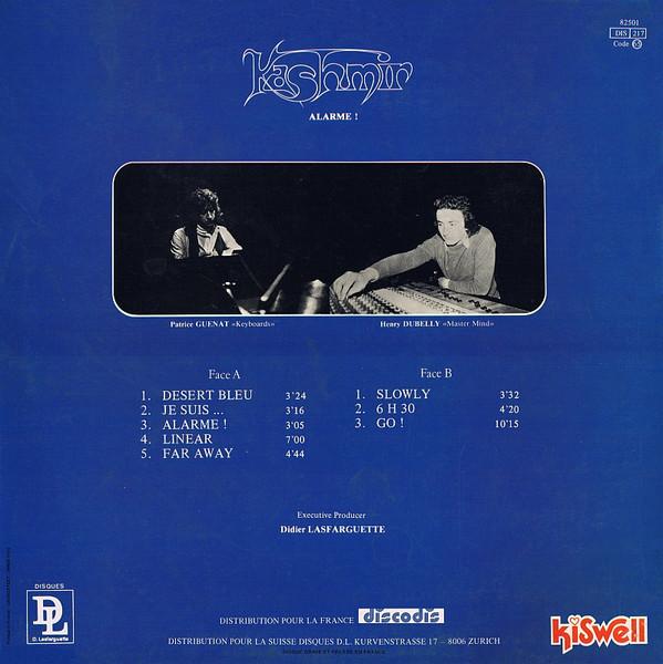 Kashmir - Alarme ! - Lp