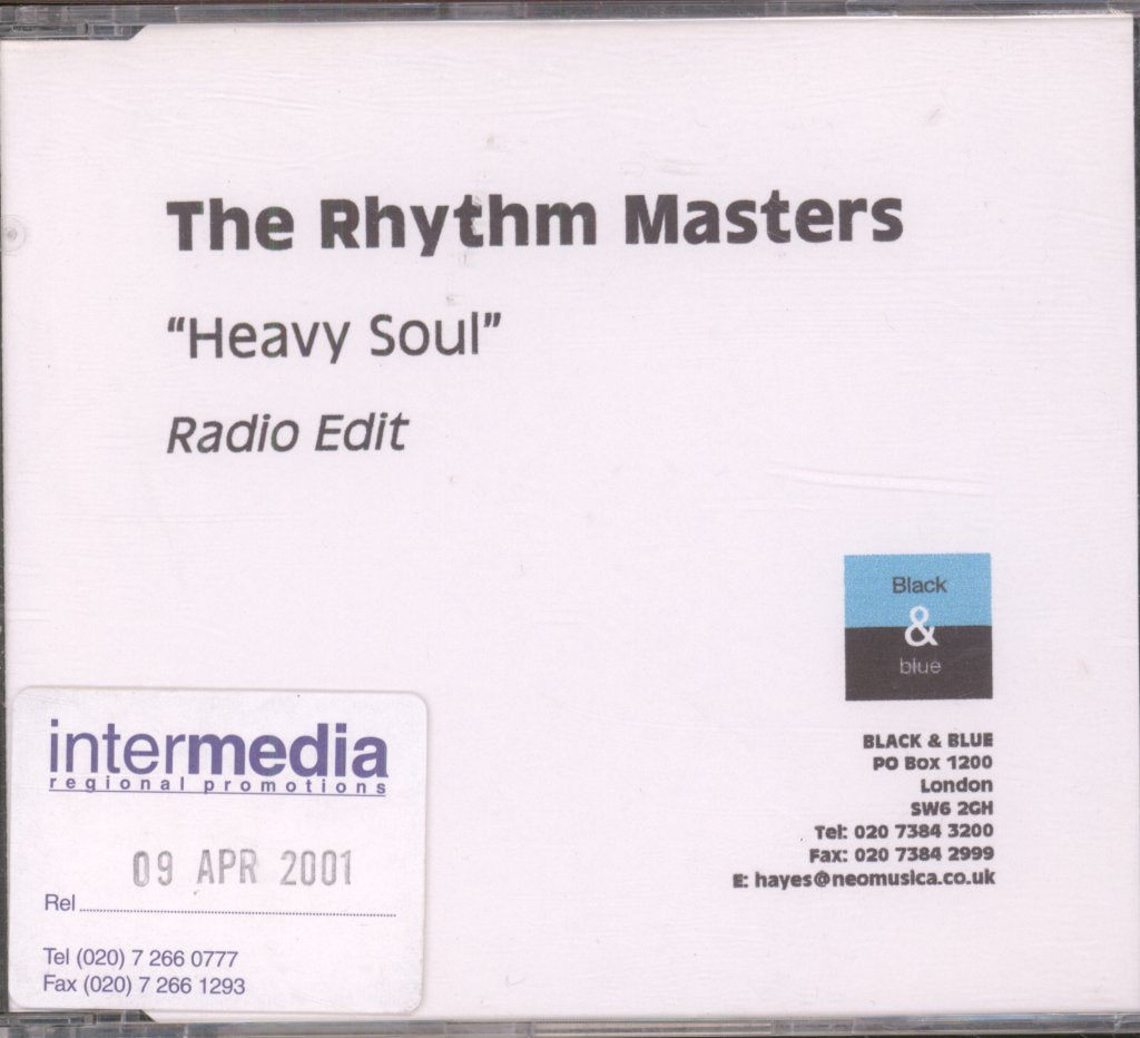 Rhythm Masters - Heavy Soul - Cdr