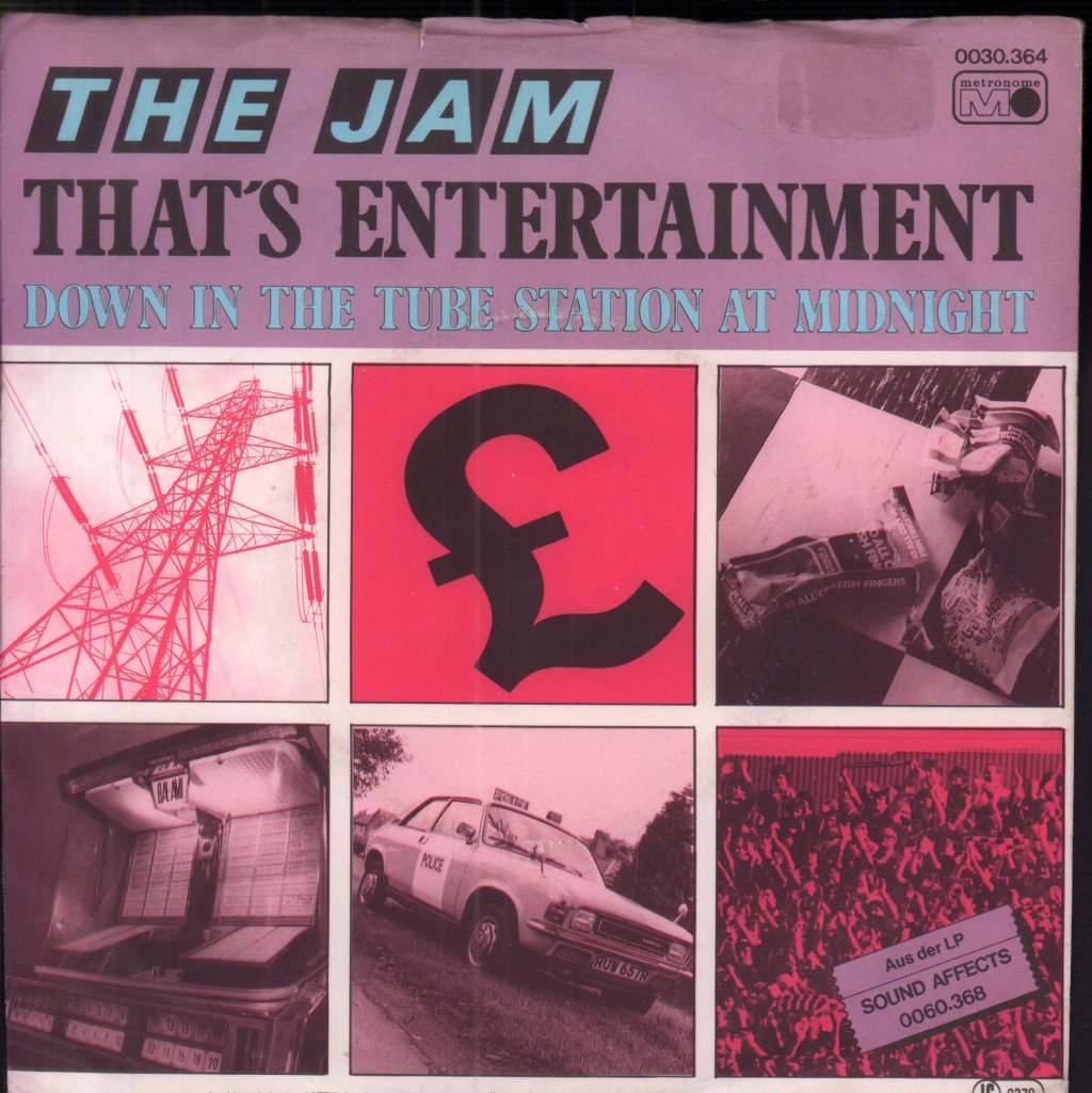 Jam - That's Entertainment - 7 Inch