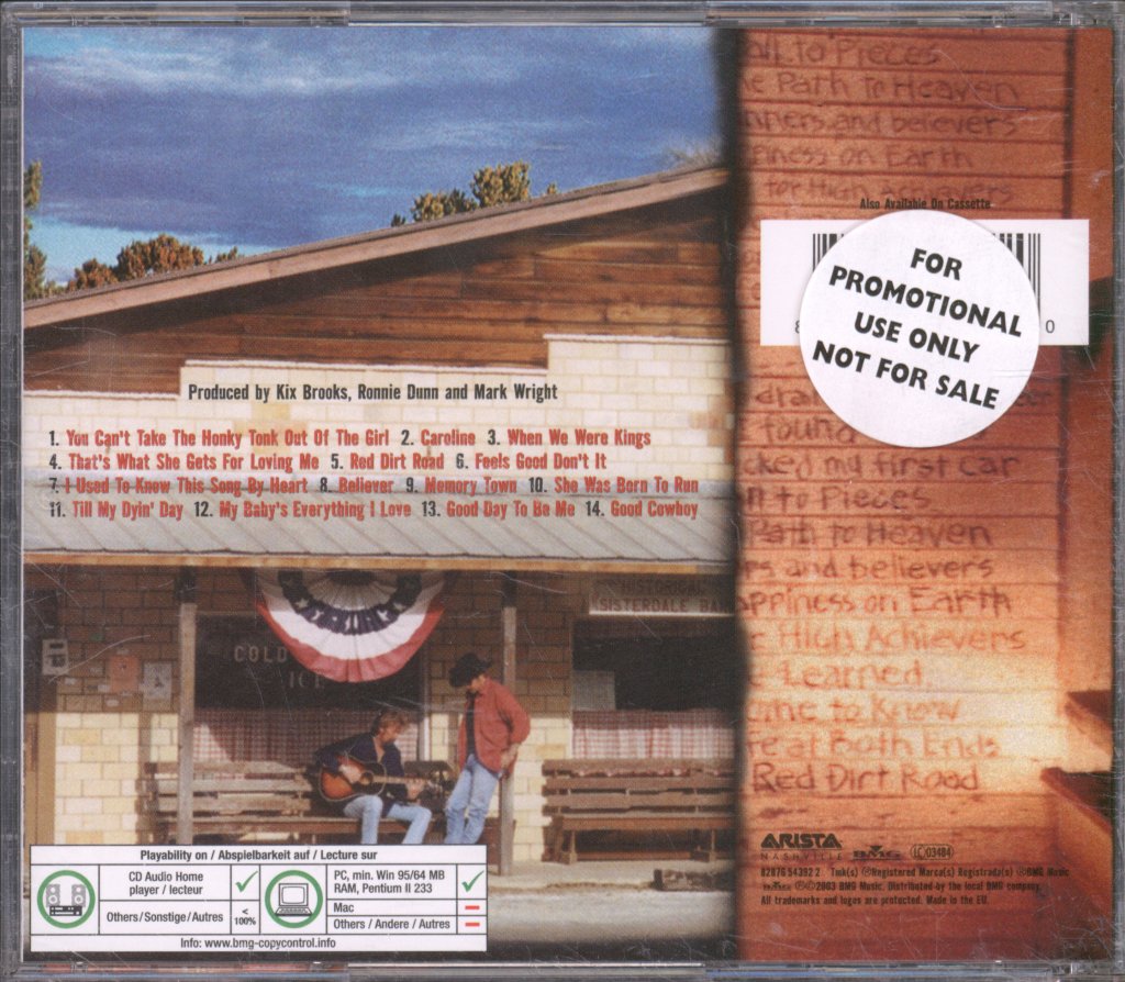 Brooks And Dunn - Red Dirt Road - Cd