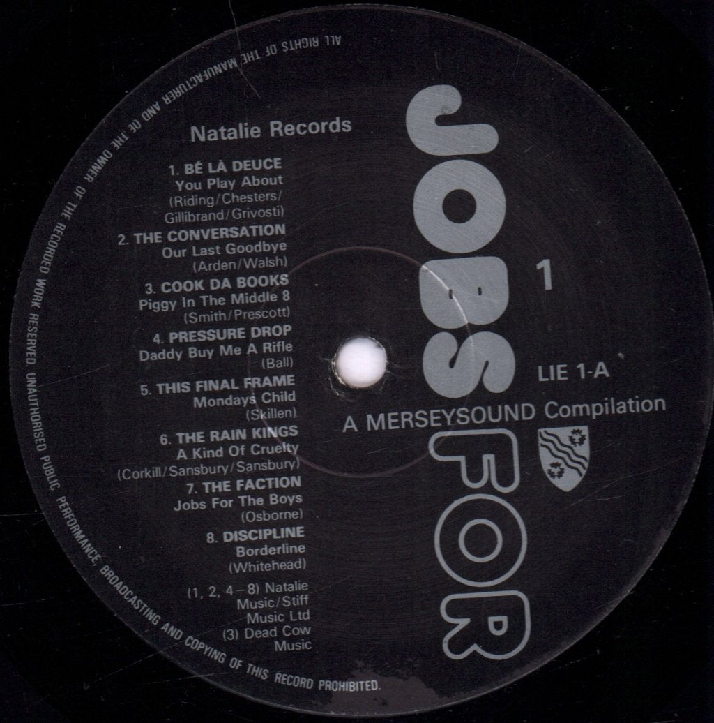Jobs For The Boys - A Merseyside Compilation - Lp