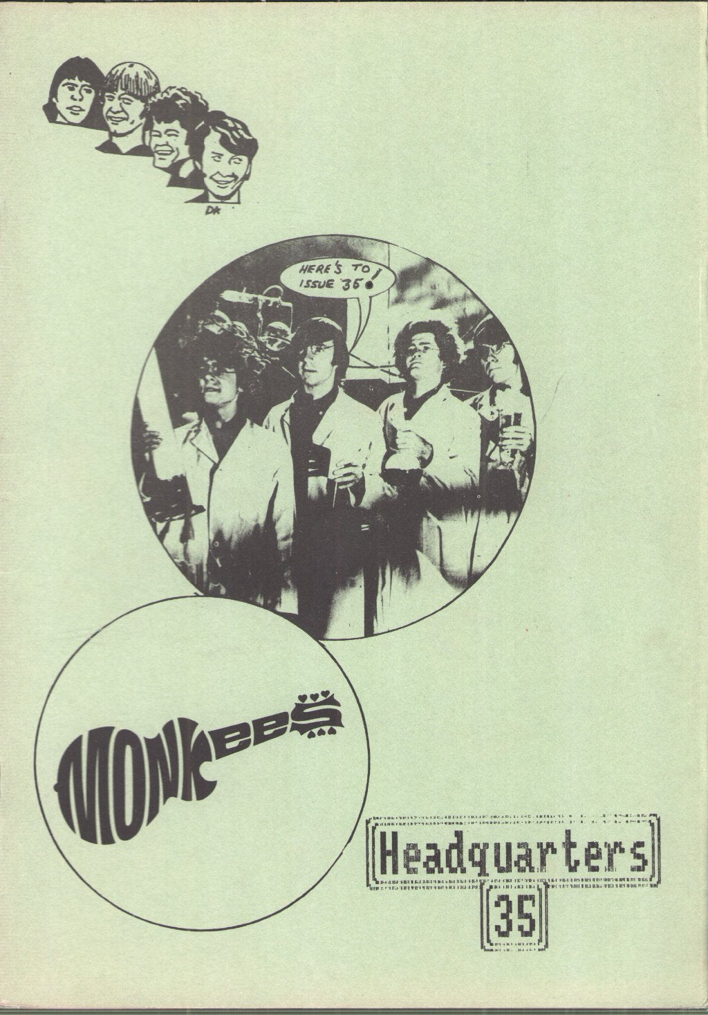Monkees - Headquarters 35 - Fanzine