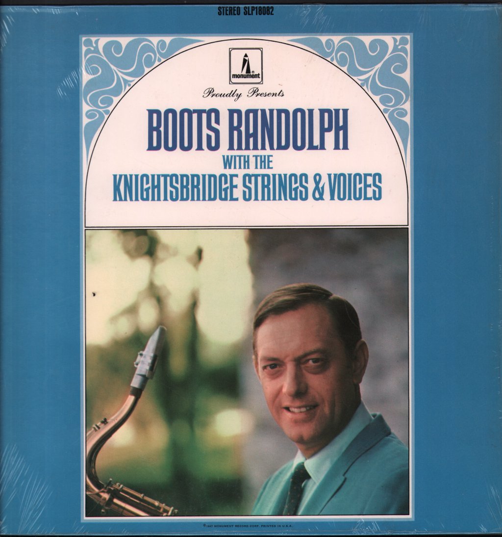 Boots Randolph - Boots Randolph With The Knightsbridge Strings & Voices - Lp