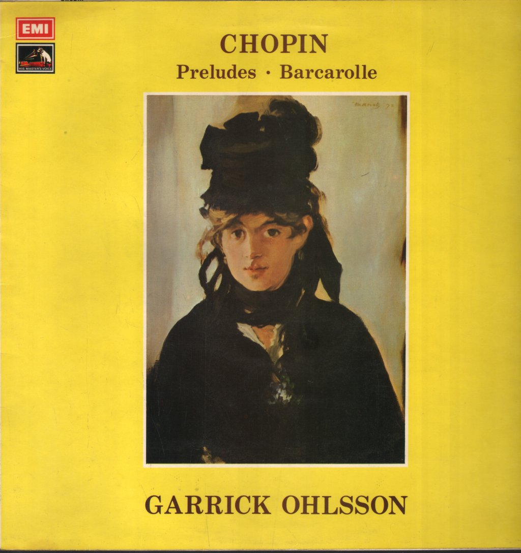 Garrick Ohlsson - Chopin - Preludes / Barcarolle - Lp