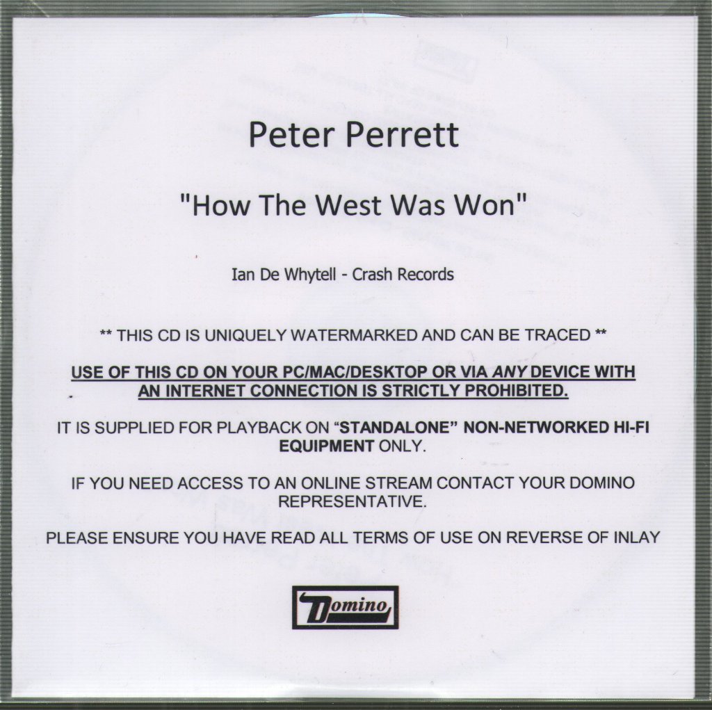 Peter Perrett - How The West Was Won - Cdr – Vinyl Tap
