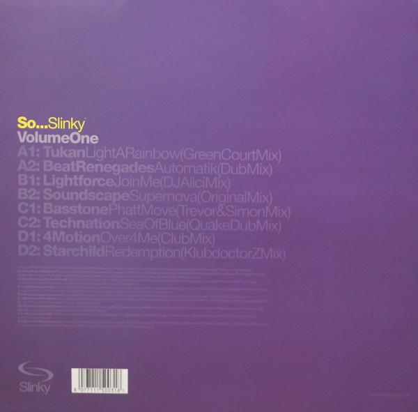 Various Artists - So...Slinky Volume One - Double 12 Inch